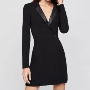 BCBGeneration Black Long Sleeve Sheath Dress